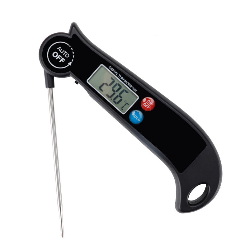 Grill.Zero instant-read digital meat thermometer with folding stainless steel probe